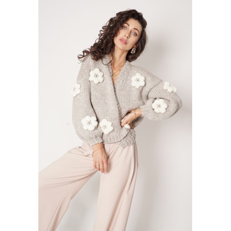 Sweter HAND MADE Flower 