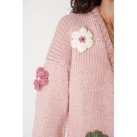 Sweter HAND MADE Flower 