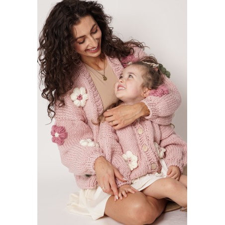 Sweter HAND MADE Flower 