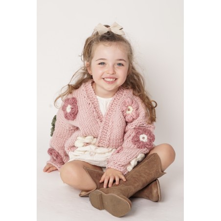 Sweter HAND MADE Flower PETIT 