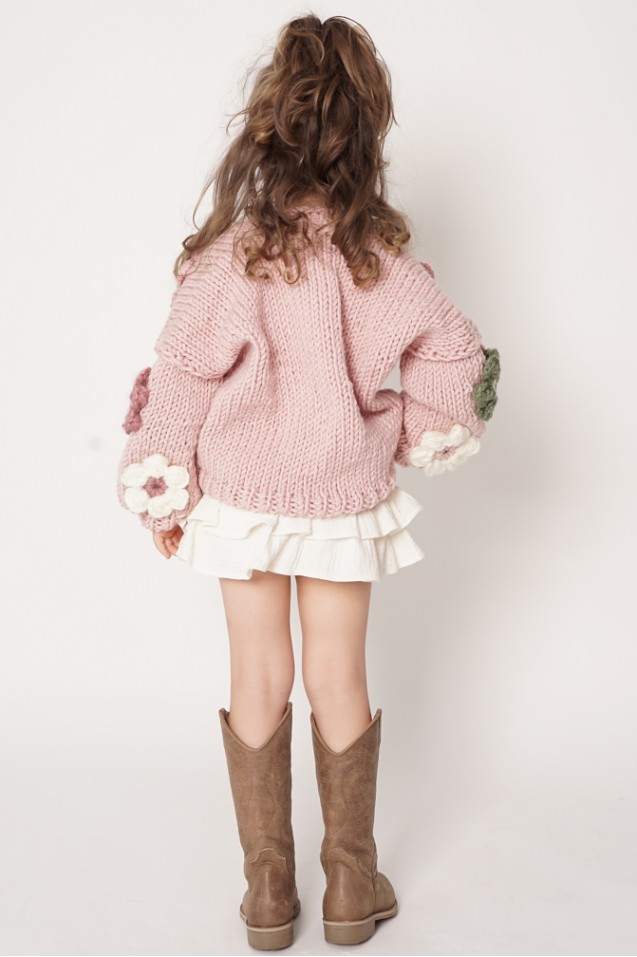 Sweter HAND MADE Flower PETIT 
