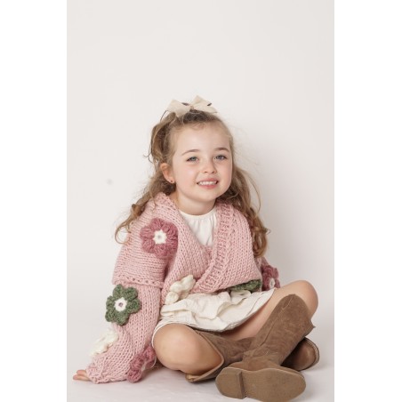 Sweter HAND MADE Flower PETIT 