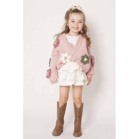 Sweter HAND MADE Flower PETIT 
