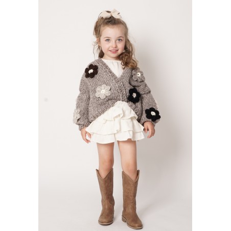 Sweter HAND MADE Flower PETIT 