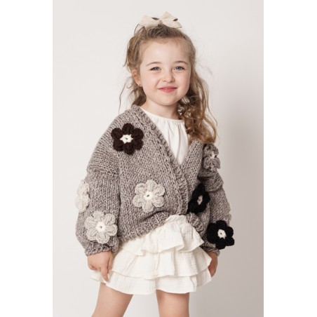 Sweter HAND MADE Flower PETIT 