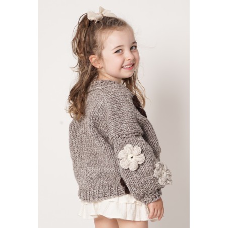 Sweter HAND MADE Flower PETIT 