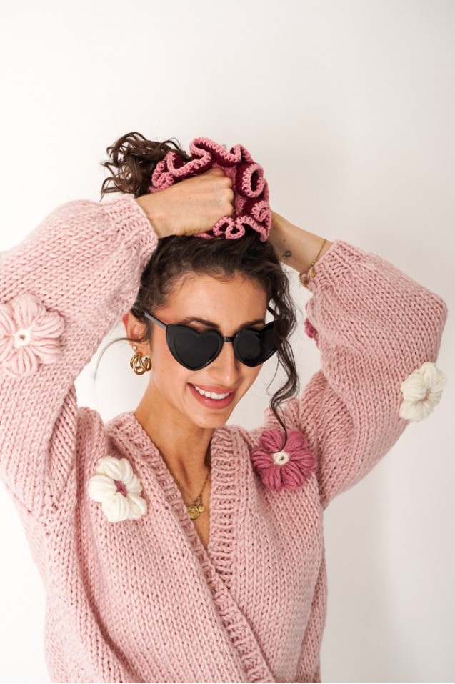 HAND MADE Crocheted Hair Tie