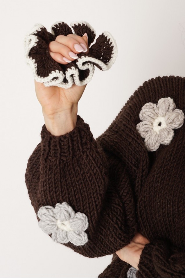 HAND MADE Crocheted Hair Tie
