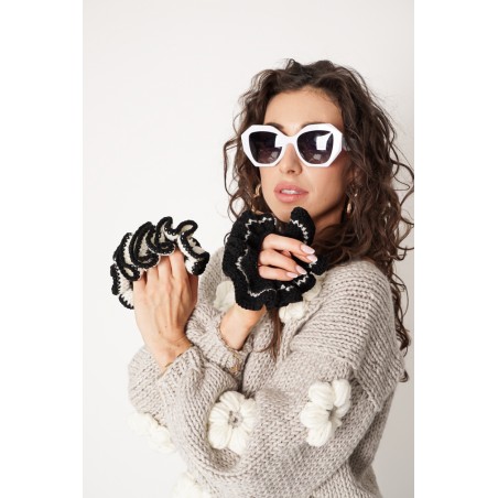 HAND MADE Crocheted Hair Tie 