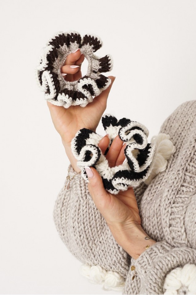 HAND MADE Crocheted Hair Tie