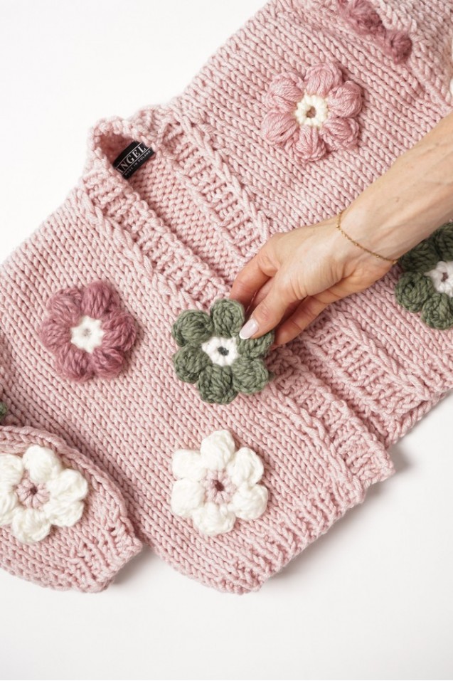 Broszka HAND MADE Flower