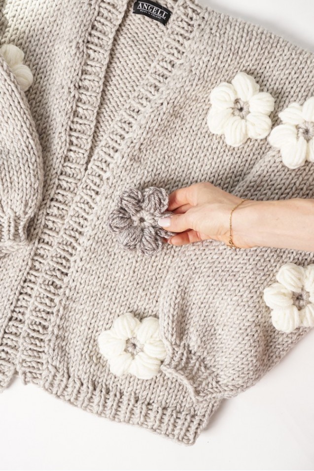 Broszka HAND MADE Flower
