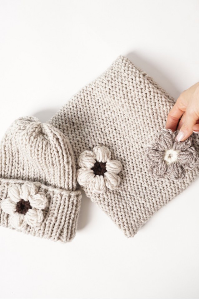 Broszka HAND MADE Flower