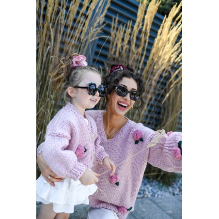 Sweter HAND MADE Rose PETIT 