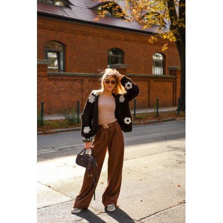 Sweter HAND MADE Flower 