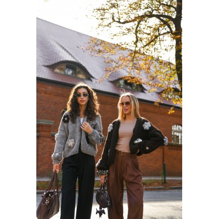 Sweter HAND MADE Flower 