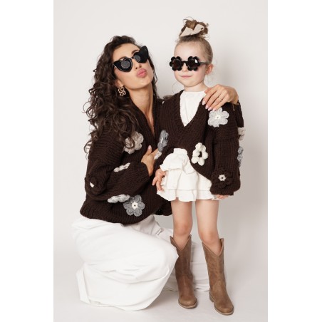 Sweter HAND MADE Flower 