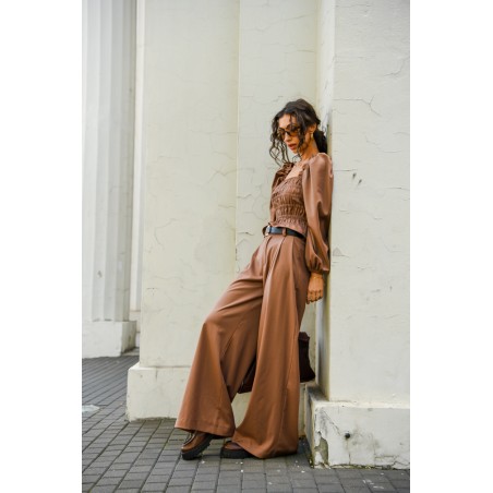 Vintage Blouse with frowning 