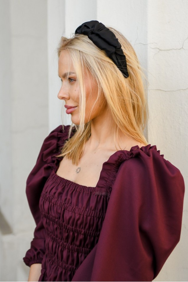 Vintage Blouse with frowning