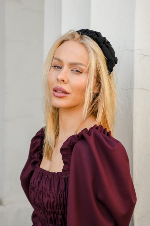 Vintage Blouse with frowning