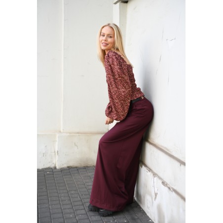 Vintage Blouse with frowning 