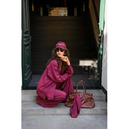 Wide Tencel Trousers 