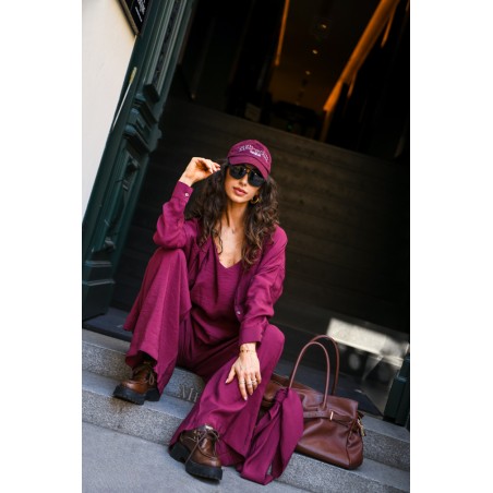 Wide Tencel Trousers 