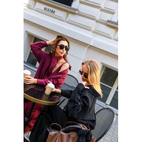 Wide Tencel Trousers 