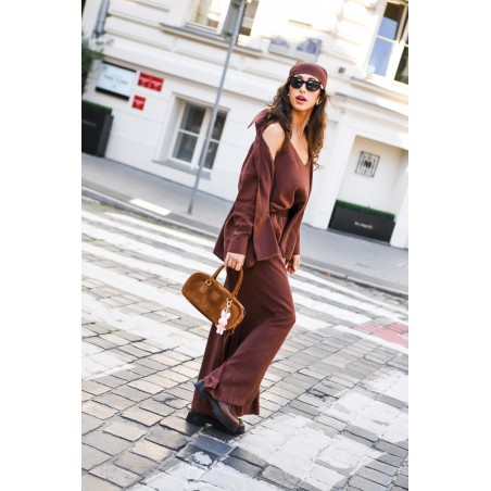 Wide Tencel Trousers 