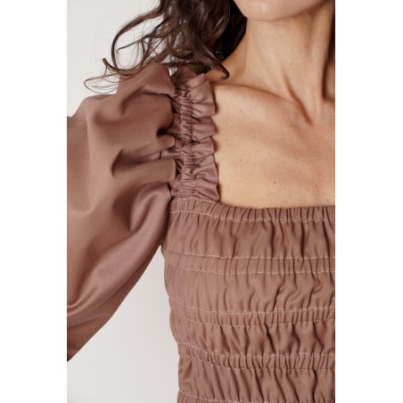 Vintage Blouse with frowning 