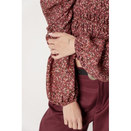 Vintage Blouse with frowning 