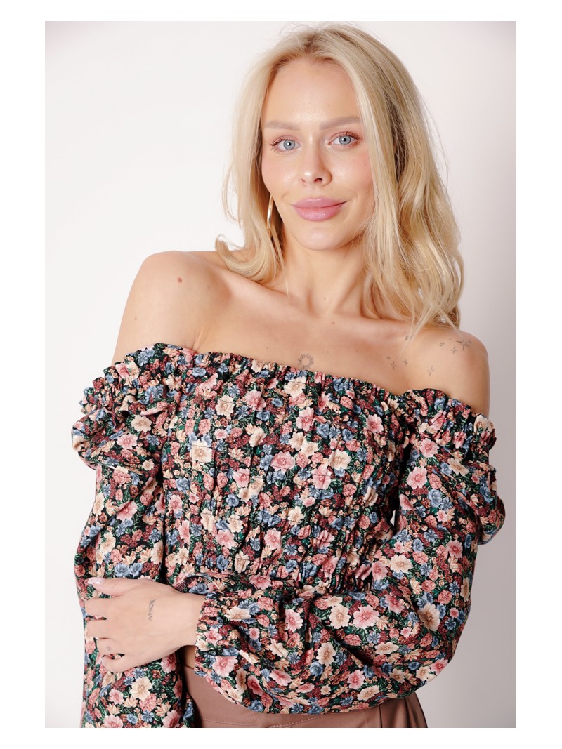 Vintage Blouse with frowning