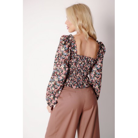 Vintage Blouse with frowning 