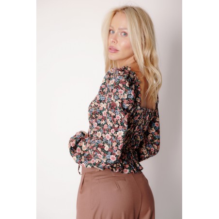 Vintage Blouse with frowning 