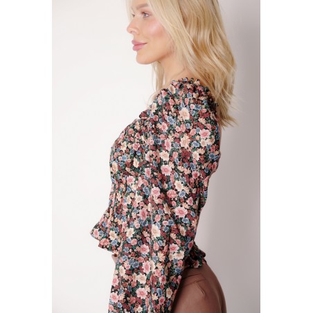 Vintage Blouse with frowning 