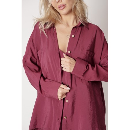 Koszula oversize z tencelu 