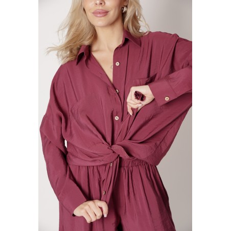 Koszula oversize z tencelu 