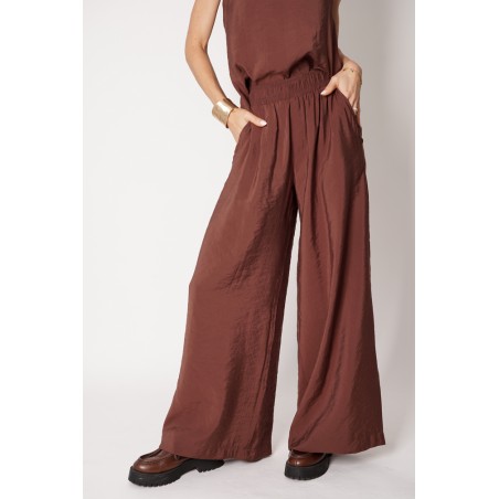 Wide Tencel Trousers 