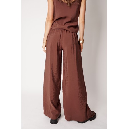 Wide Tencel Trousers 