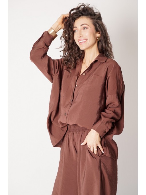 Koszula oversize z tencelu