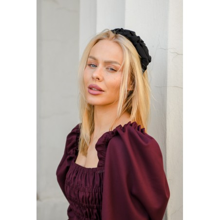 copy of Evita ruffled headband 