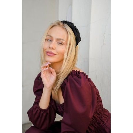 copy of Evita ruffled headband 