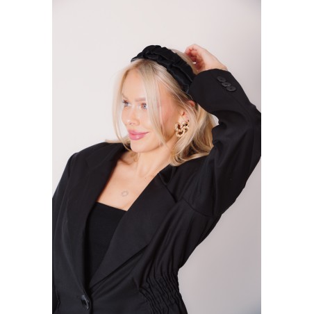 copy of Evita ruffled headband 