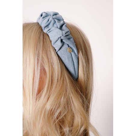 copy of Evita ruffled headband 