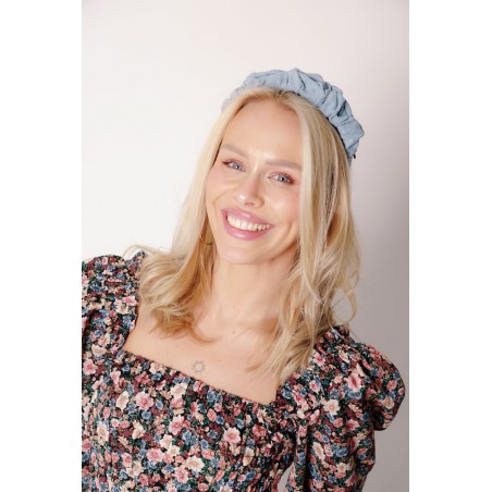 copy of Evita ruffled headband 