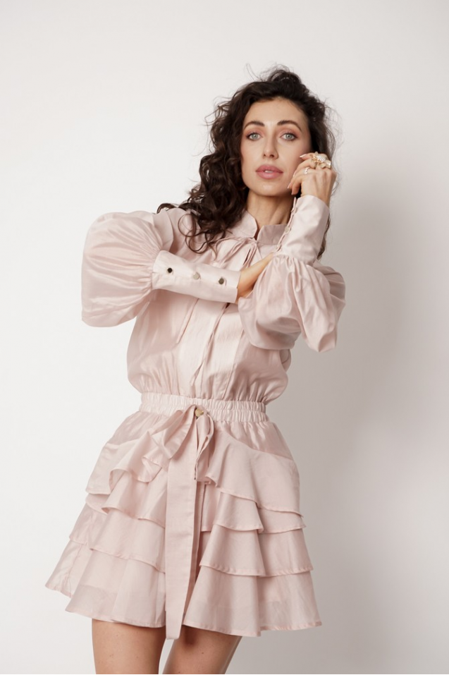 Sukienka Lara z tencelu 