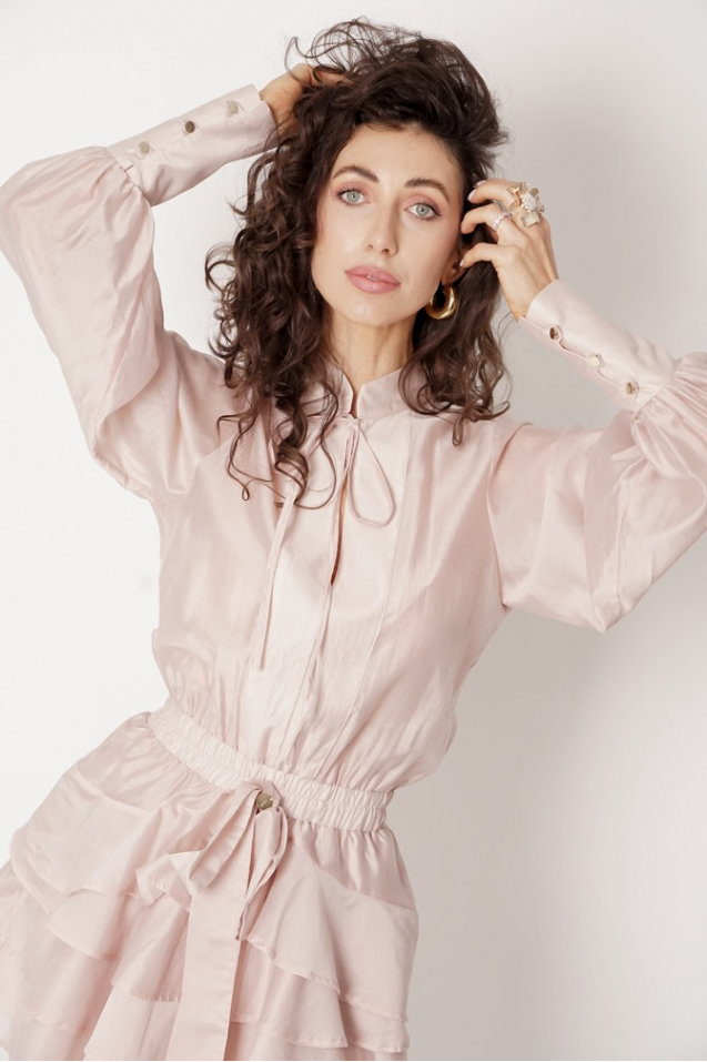 Sukienka Lara z tencelu 