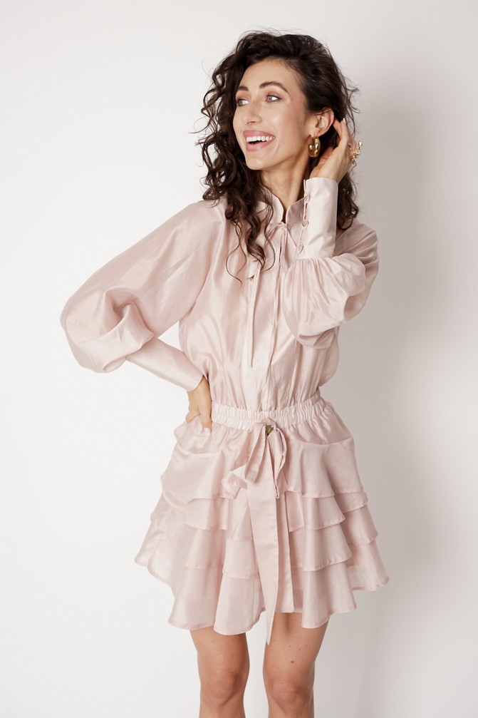 Sukienka Lara z tencelu 