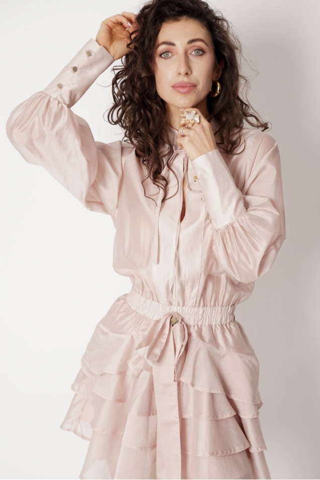 Sukienka Lara z tencelu 