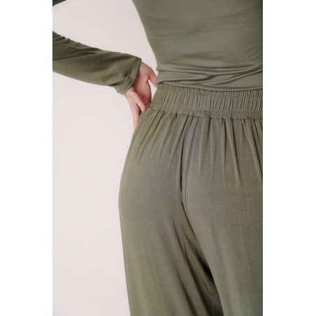 copy of Wide Bamboo Knit Pants 